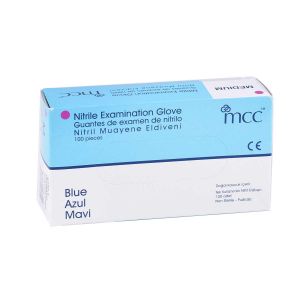 Guante examen de nitrilo sin polvo MCC